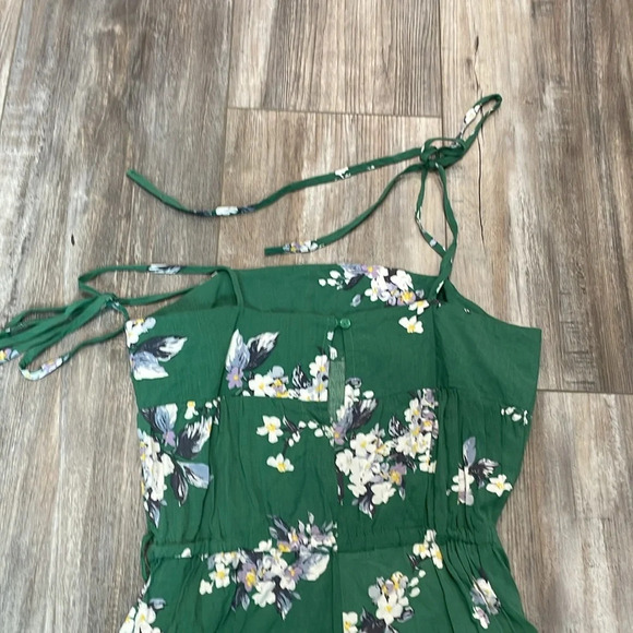Jaase Green Floral Pant Jumpsuit small - Picture 9 of 11